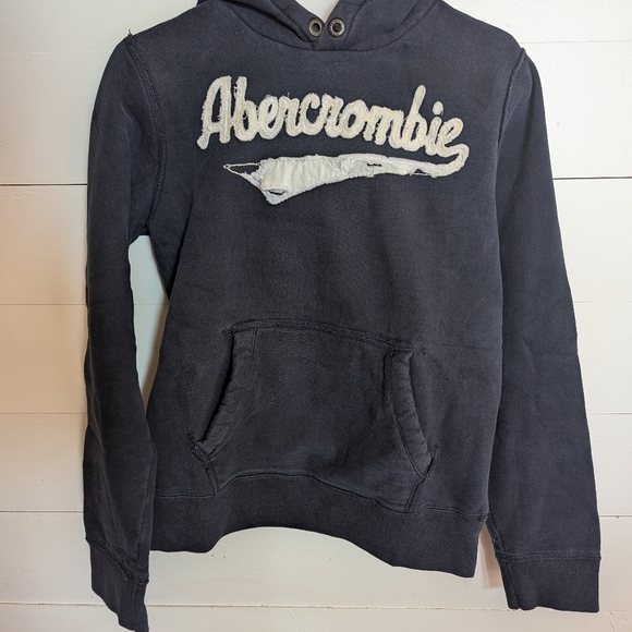Abercrombie & Fitch Other - Abercrombie & Fitch Navy Hoodie Size Boys XL